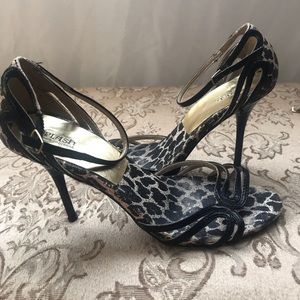 Ankle strap stilettos